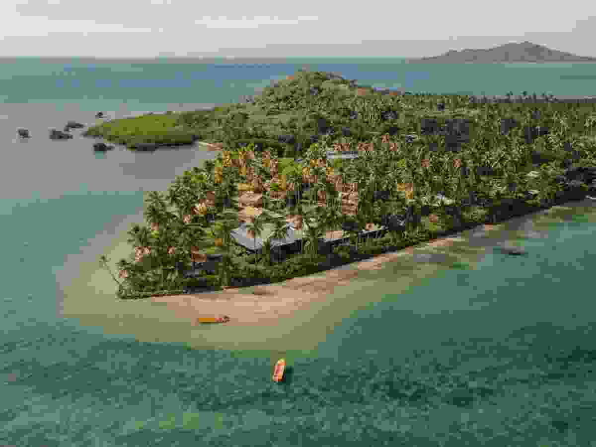 Nukubati is both a private island and a resort in the Great Sea Reef in Fiji.
