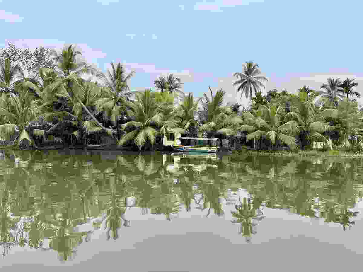 A leisurely morning boat ride on the&nbsp;Kavan River provides a glimpse into life in Kerala.