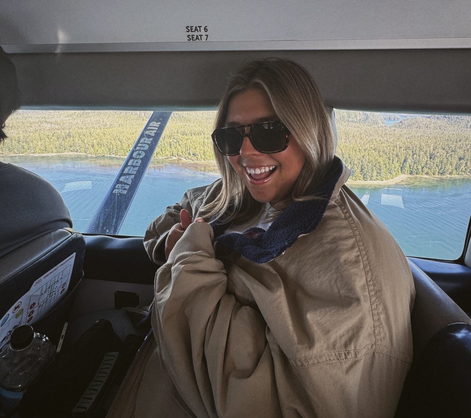 The 1-hour flight from YVR to Tofino Harbour was an adventure all it's own.