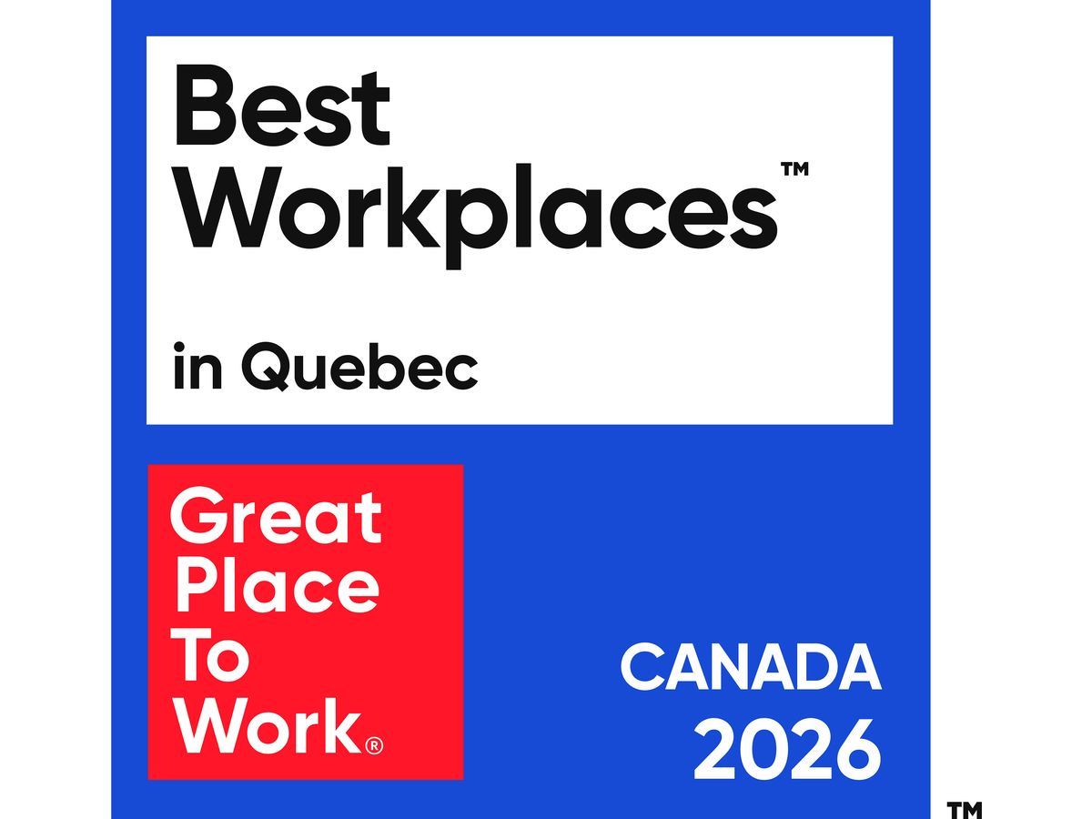 Servier Canada is recognized by Great Place To Work® as one of the Best Workplaces™ in Quebec for 2026.