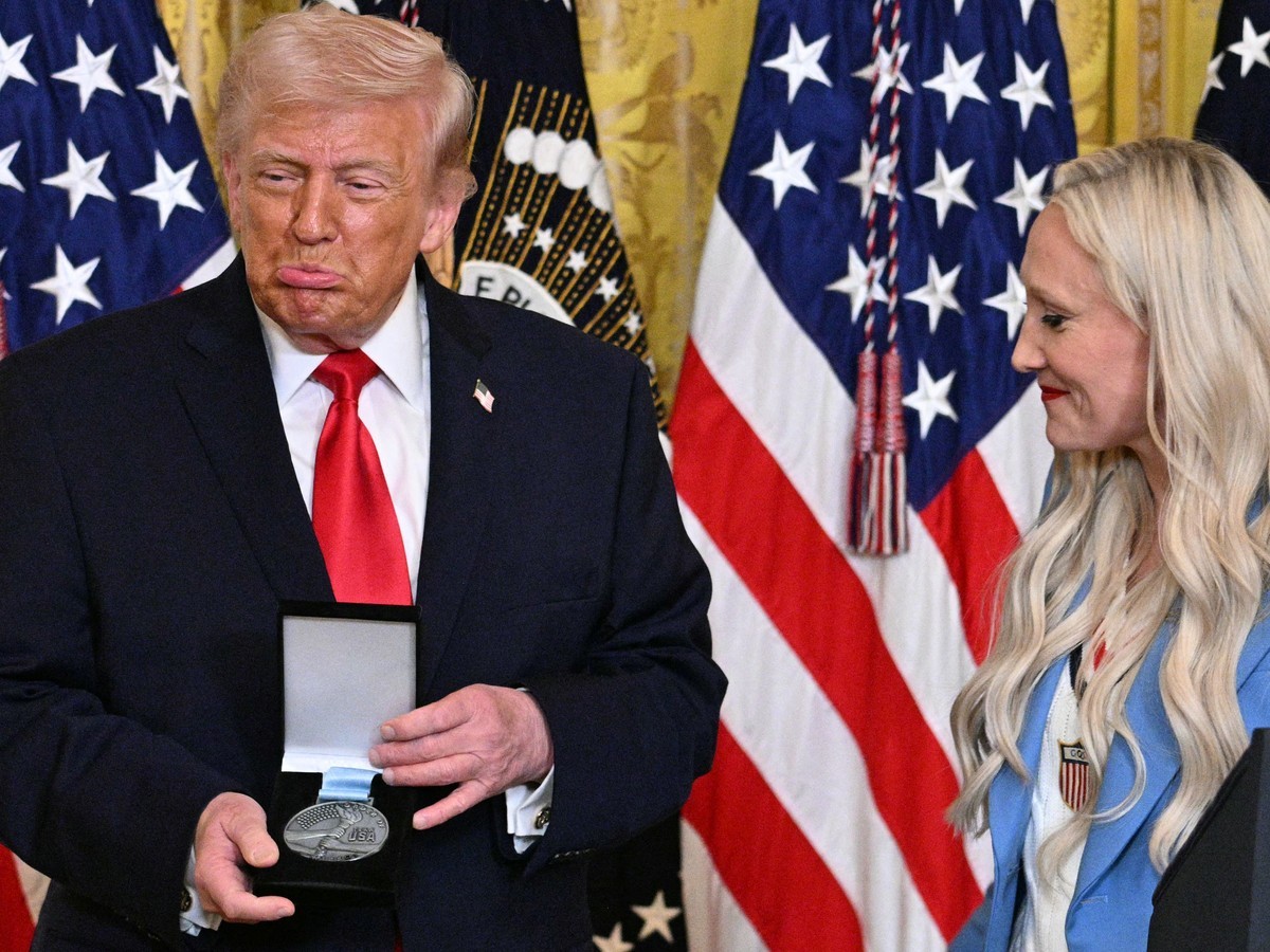 Trump and Kaillie Armbruster Humphries