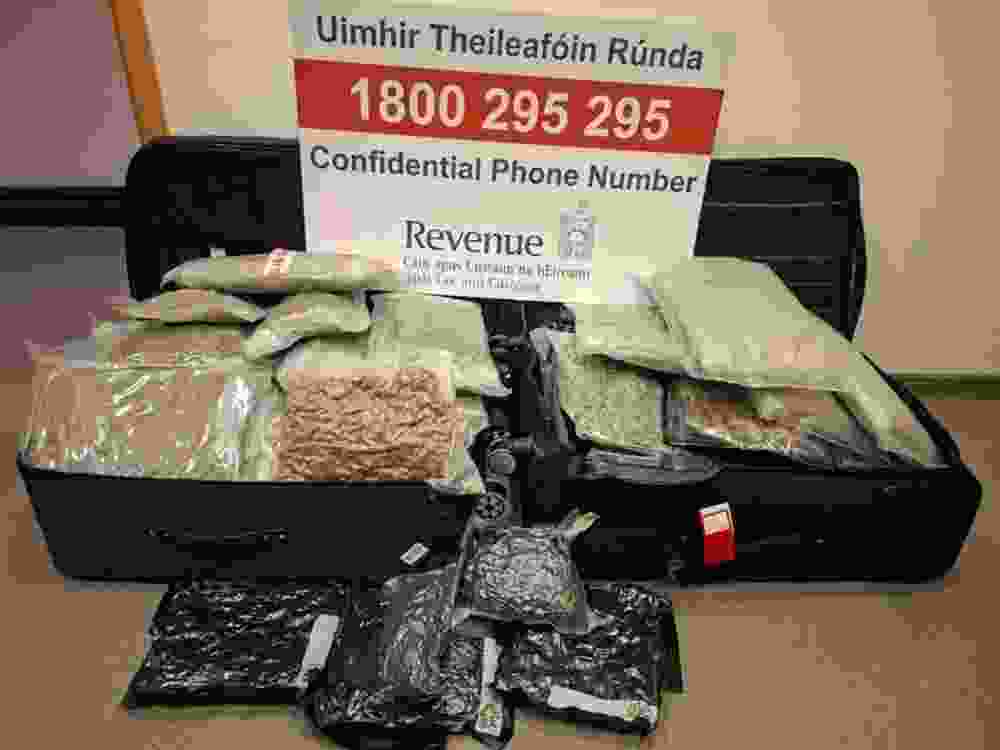 Drugs in suitcases