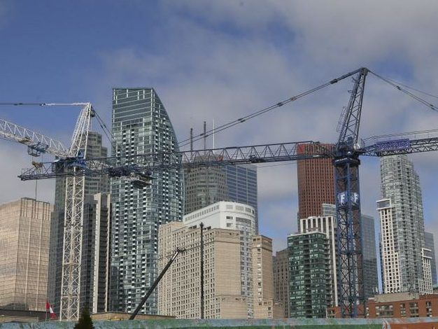 Condos under construction