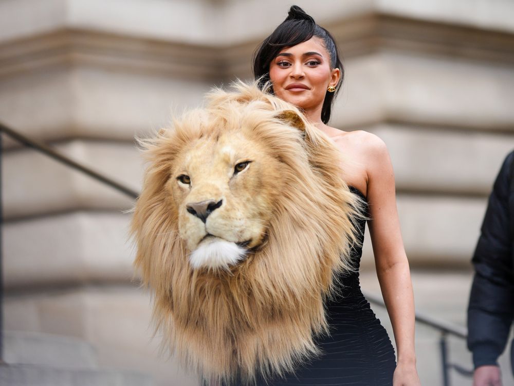 Kylie Jenner at Paris Fashion Week in 2023.