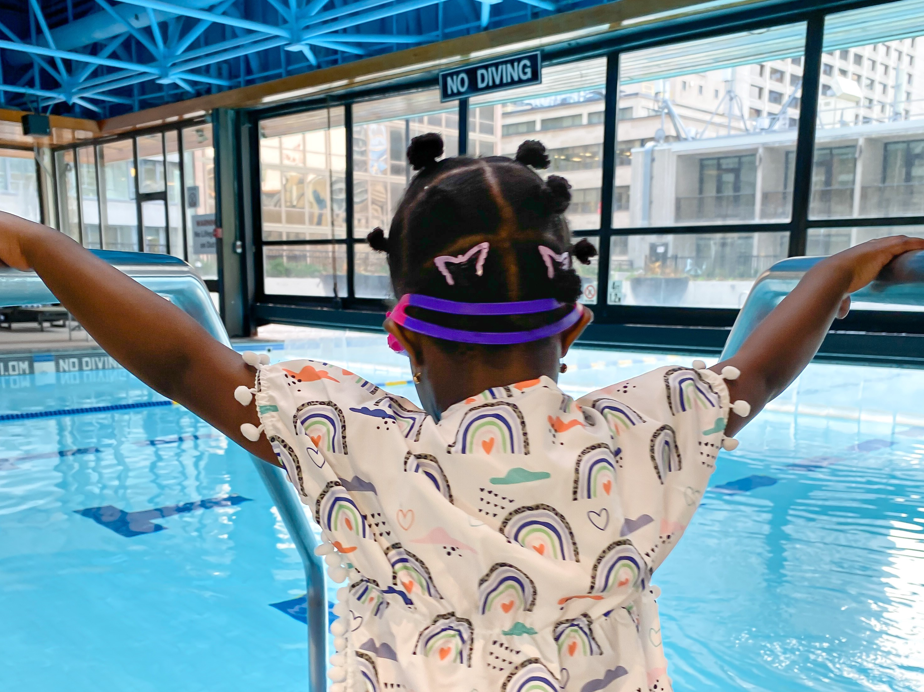 Pool fun at the Sheraton Centre Toronto Hotel.