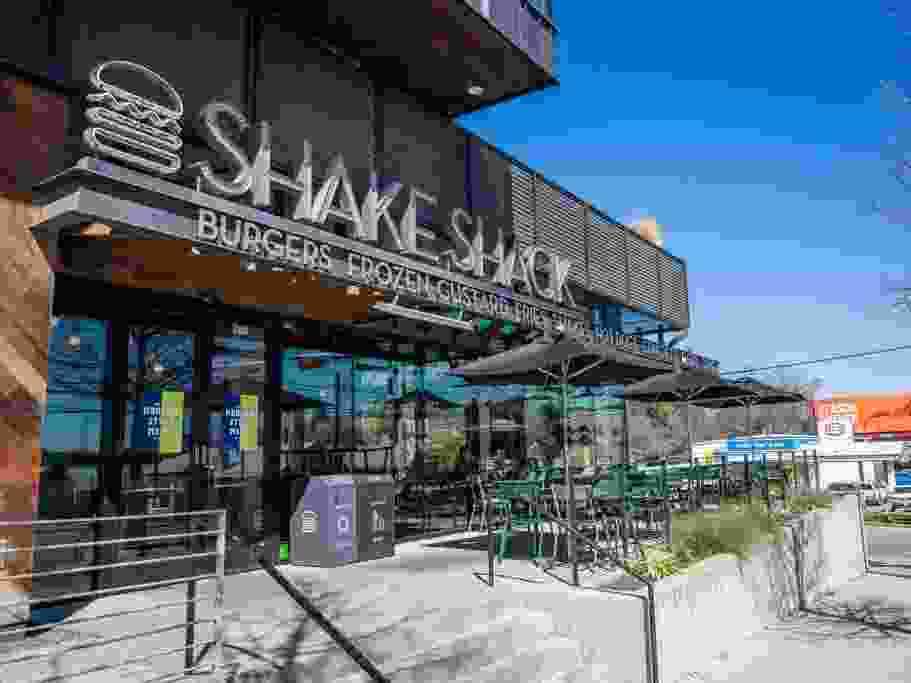 A Shake Shack restaurant is seen in Austin, Texas, Feb. 19, 2024.