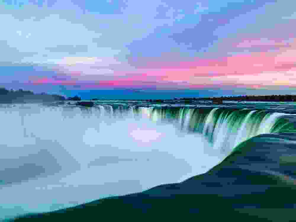 Sunset Niagara Falls