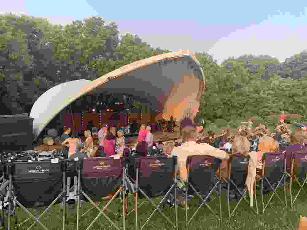 Comfortable seating at the 500-seat Jackson-Triggs Niagara Estate Amphitheatre.