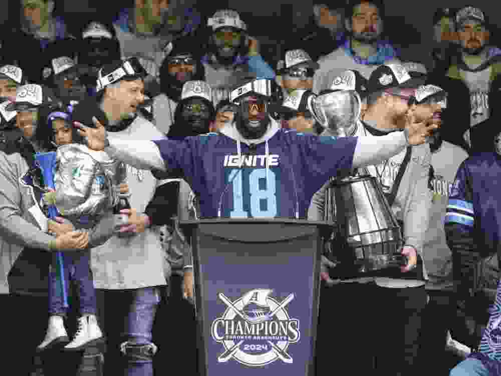 Toronto Argonauts wide receiver Dejon Brissett