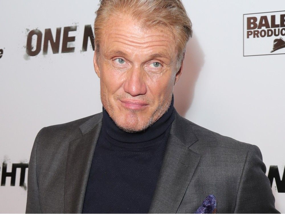 Dolph Lundgren attends the premiere of