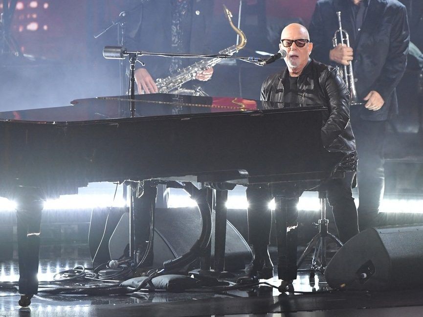 Billy Joel performs on stage during the 66th Annual Grammy Awards at the Crypto.com Arena in Los Angeles on Feb. 4, 2024.