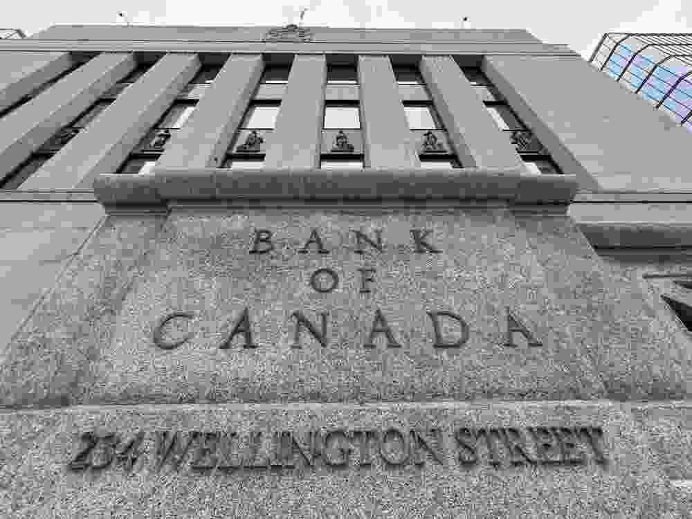The head office of the Bank of Canada located at 234 Wellington St. in Ottawa.