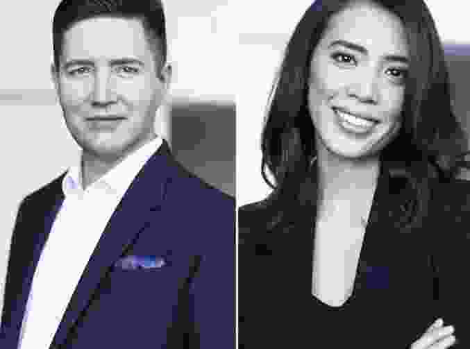 Photos of Toronto lawyers Nicholas Cartel and Singa Bui from their now-defunct website. Photo by Cartel & Bui LLP /cartelbui.com