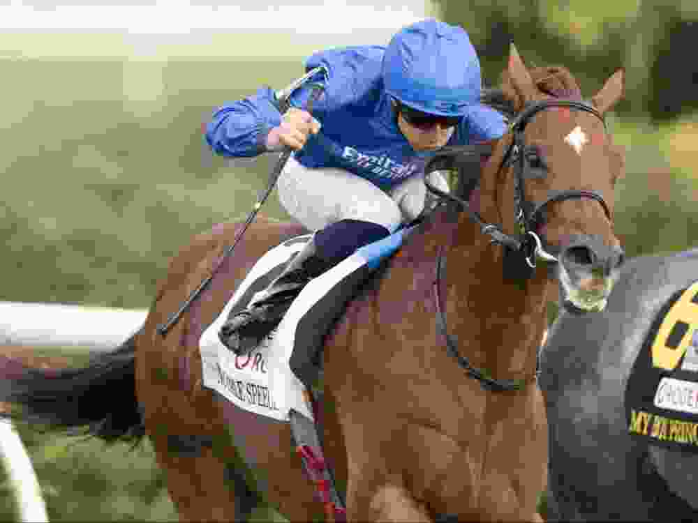 Jockey William Buick guides Notable Speech to victory