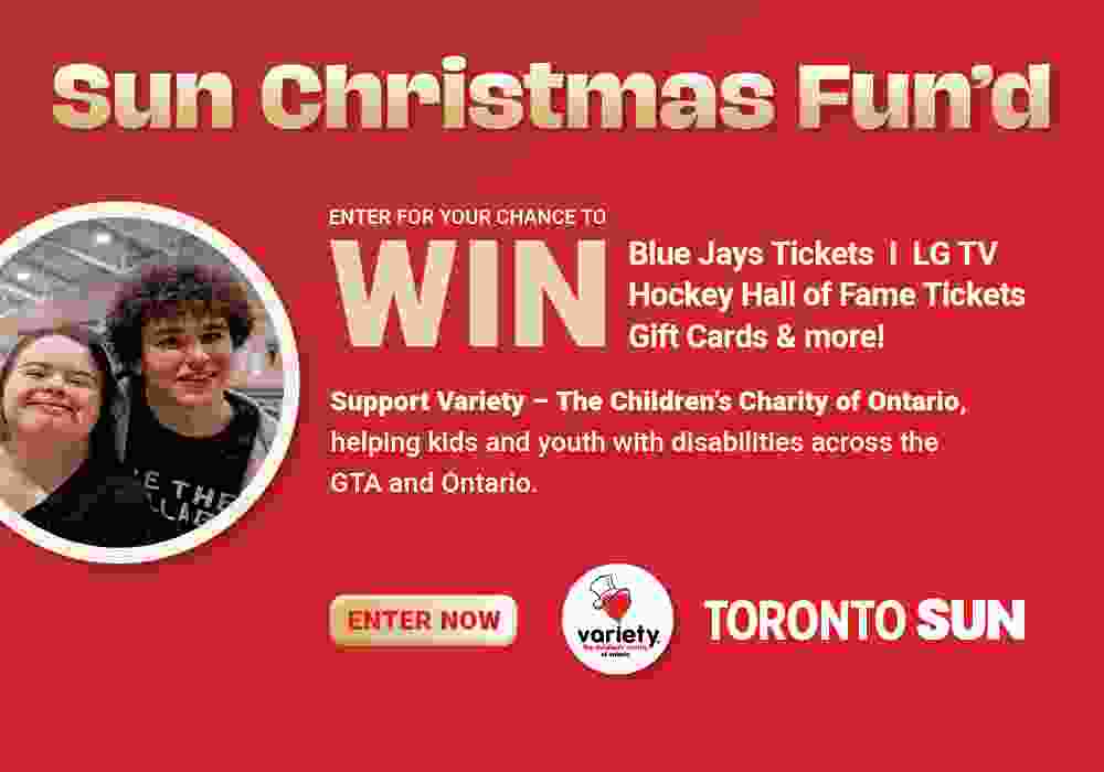 Toronto Sun Christmas Fun'd contest