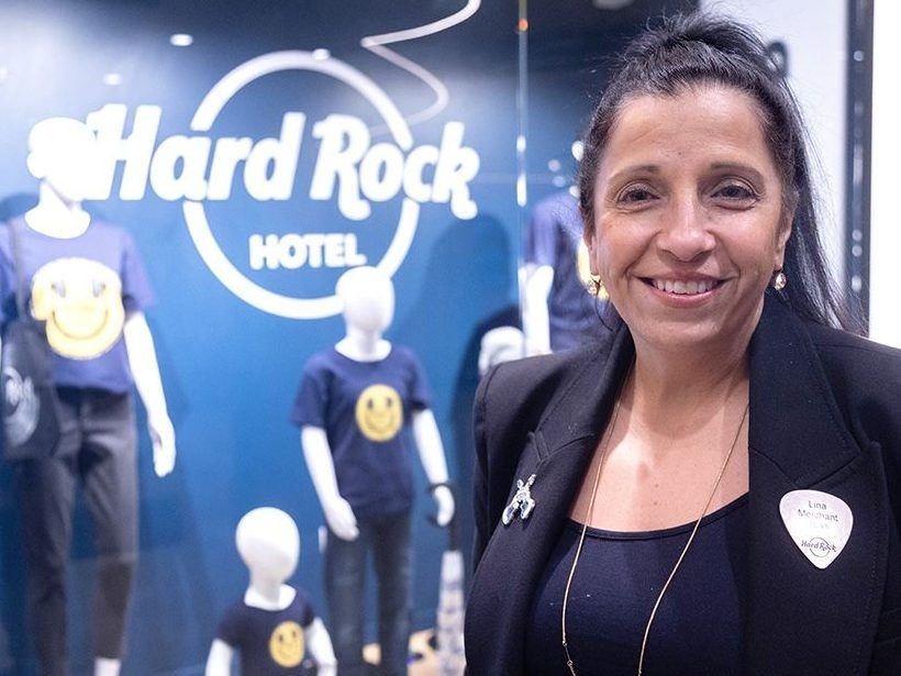 Lina Merchant, director of sales and marketing at the Hard Rock Hotel in London. Photograph taken Wednesday, Jan. 21, 2026. (Mike Hensen/The London Free Press)