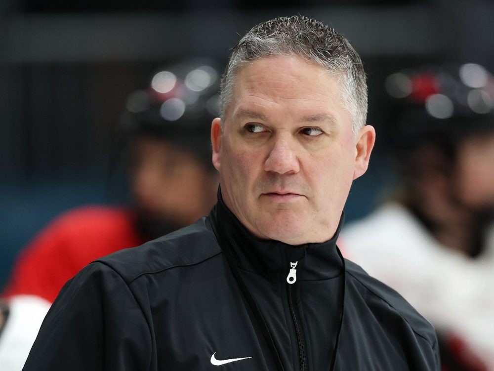 Hockey coach Troy Ryan