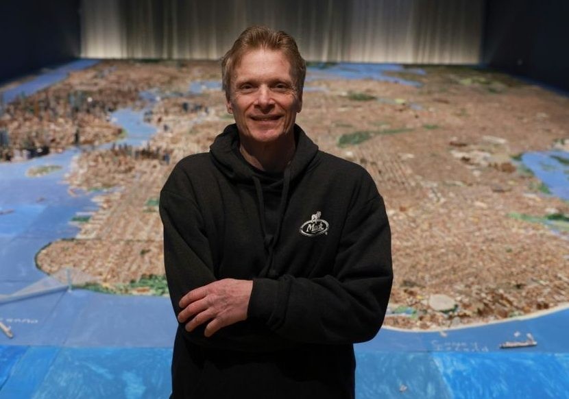 Joe Macken spent more than two decades creating the scale model of New York City in his basement.