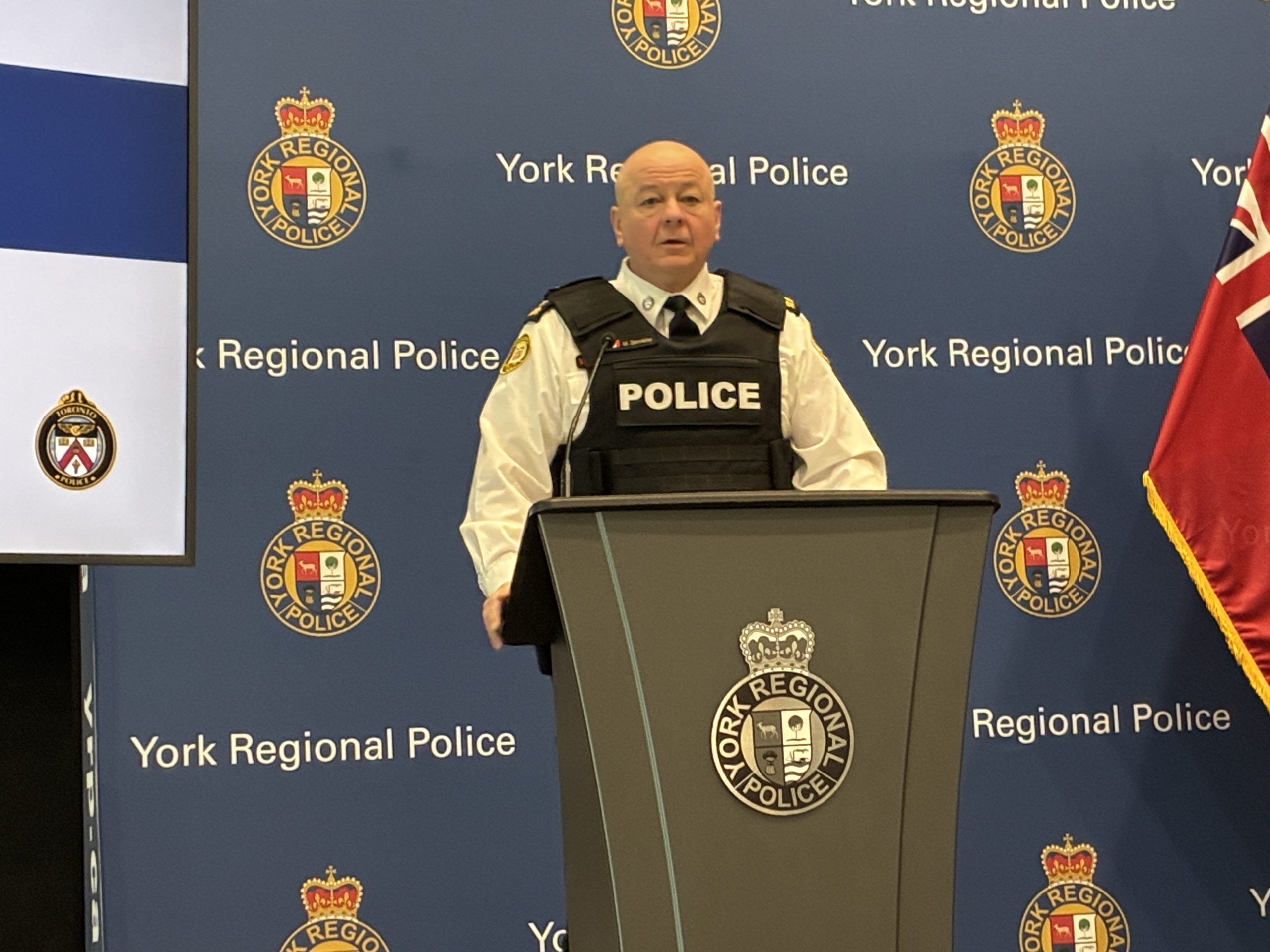 Toronto Police Chief Myron Demkiw speaks on Thursday, Feb. 5, 2026.