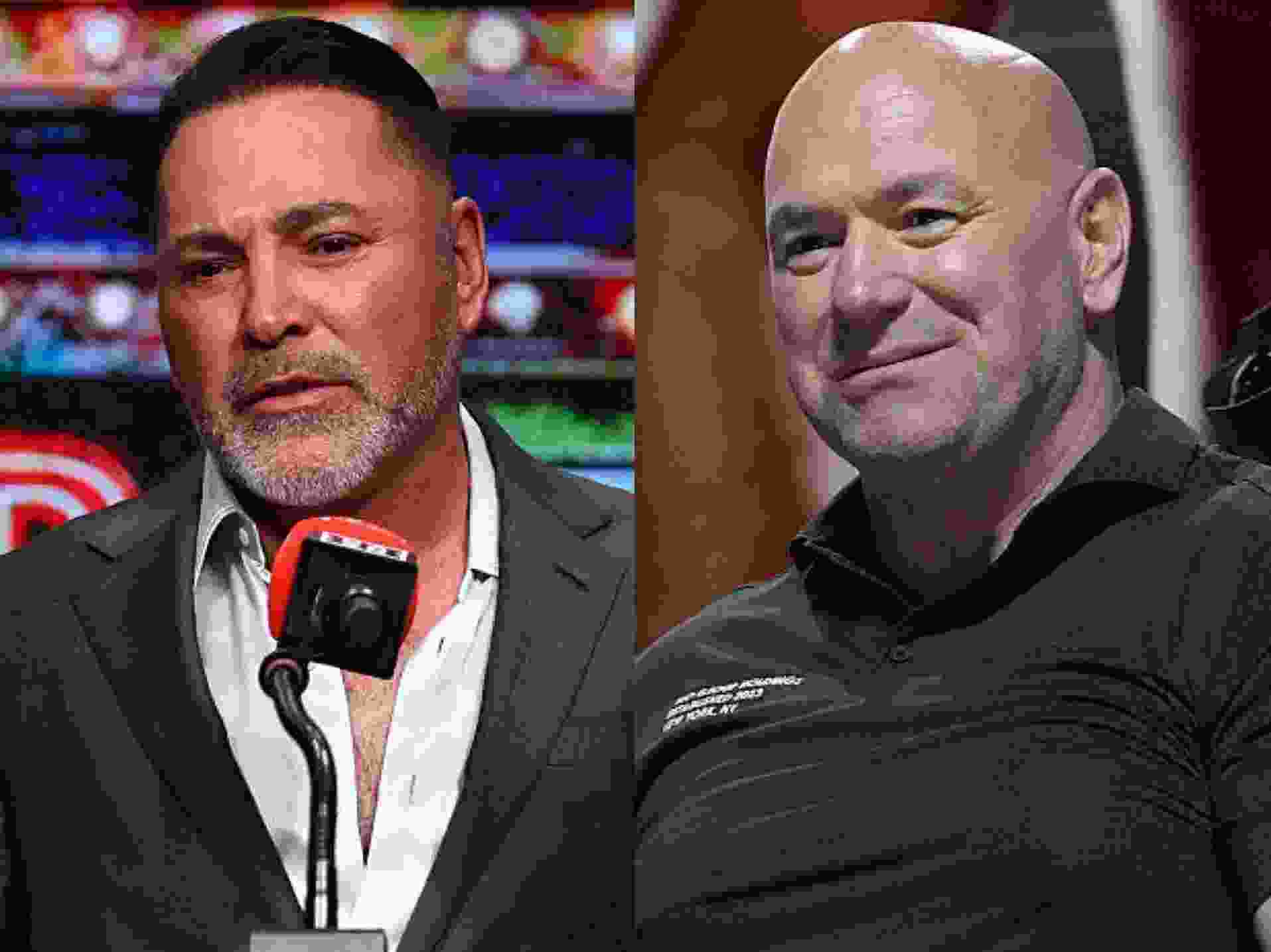 Oscar De La Hoya and Dana White