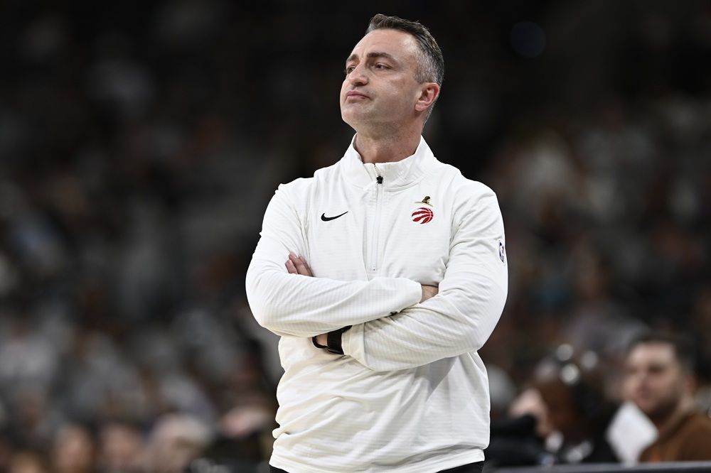 Raptors head coach Darko Rajakovic