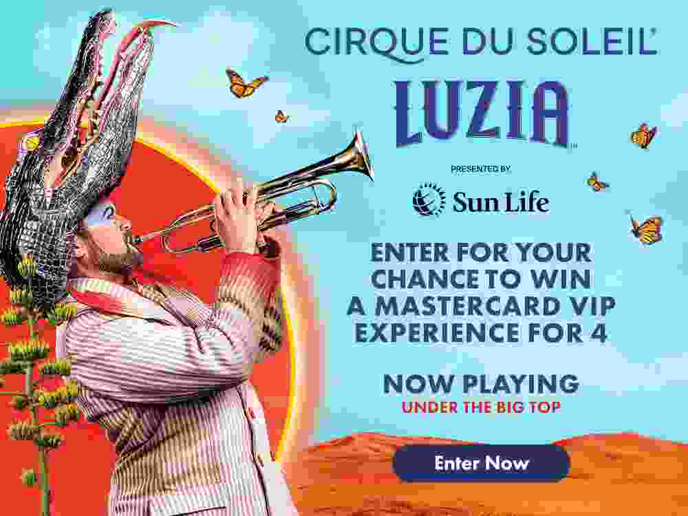 Cirque du Soleil Luzia Toronto contest