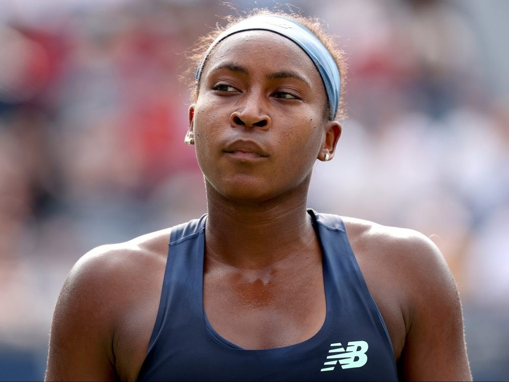 Coco Gauff of the United States.