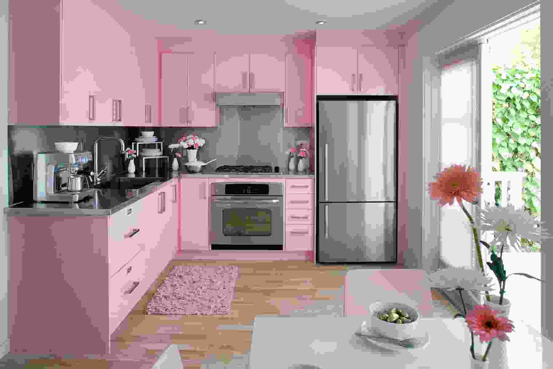 In the pink