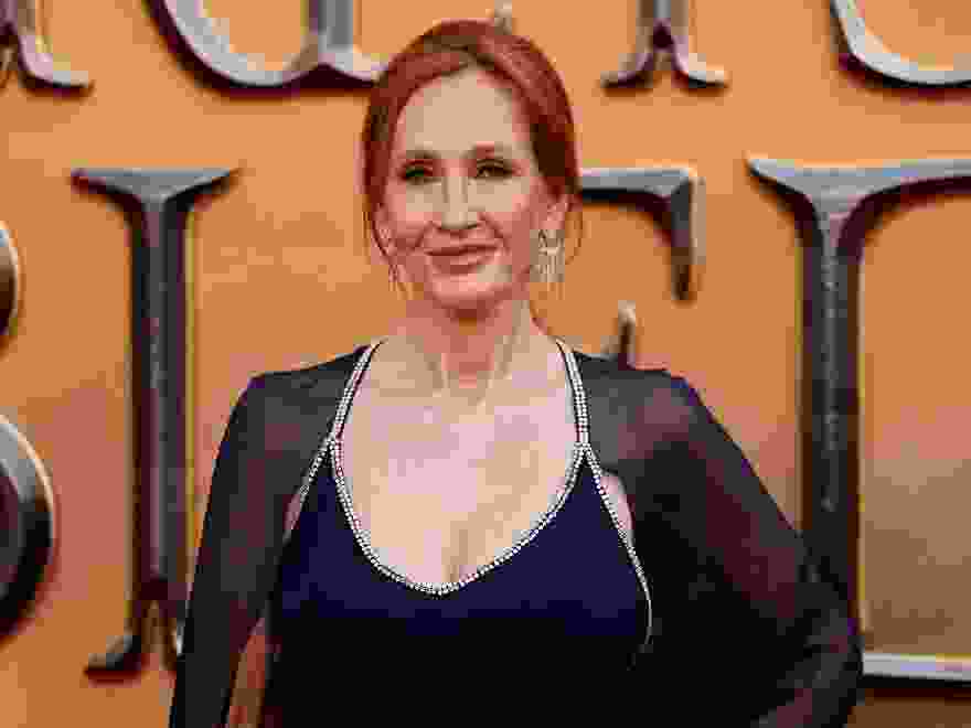 Harry Potter series author J.K. Rowling