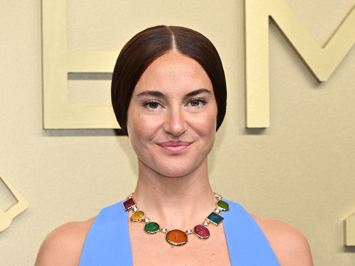 Shailene Woodley arrives for the 78th Primetime Emmy Awards at the Peacock Theatre at LA Live in Los Angeles on Sept. 14, 2026.
