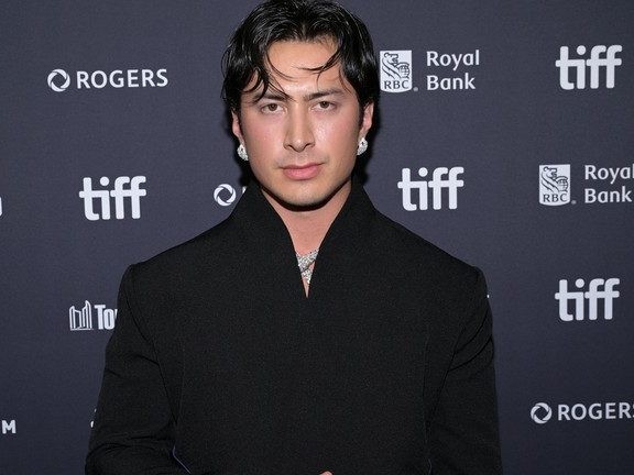 Hudson Williams attends the premiere of "YAGA" during the 2026 Toronto International Film Festival at TIFF Lightbox on Sept. 17, 2026.