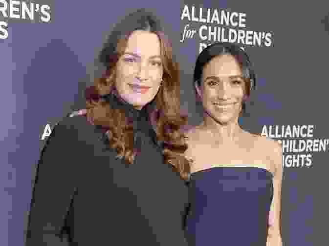 (L-R) Kelly McKee Zajfen and Meghan, Duchess of Sussex attend The Alliance for Children's Rights 34th Annual Champions for Children at Beverly Wilshire, A Four Seasons Hotel on March 19, 2026 in Beverly Hills, California.