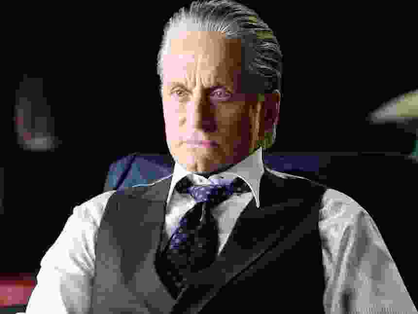 Michael Douglas as Gordon Gekko in Wall Street: Money Never Sleeps