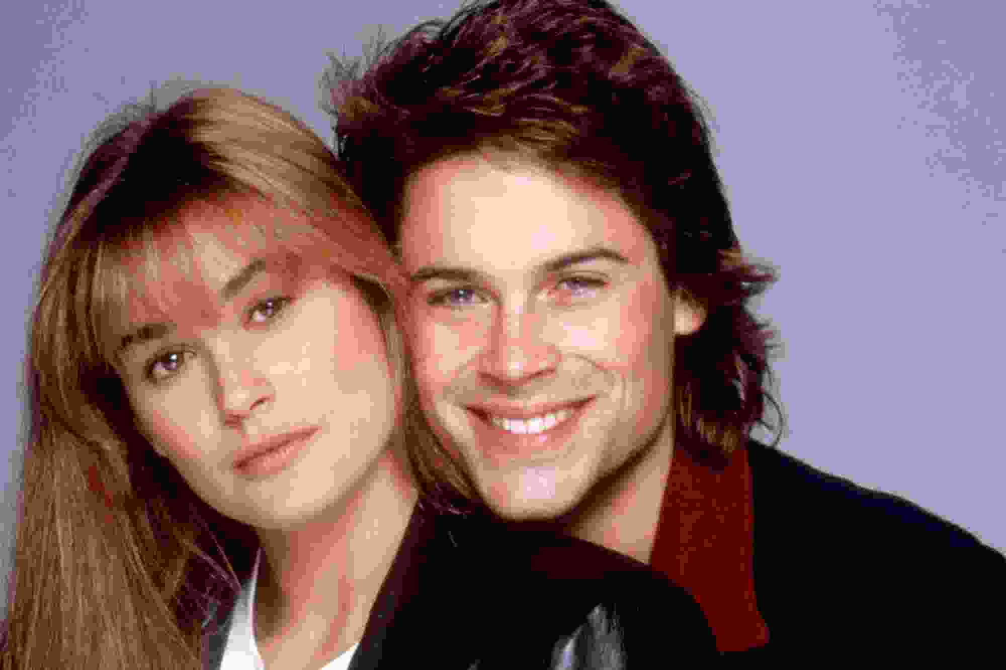 Demi Moore and Rob Lowe in 'St. Elmo's Fire.'