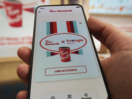 Canadian Tire/Tim Hortons loyalty programs combined