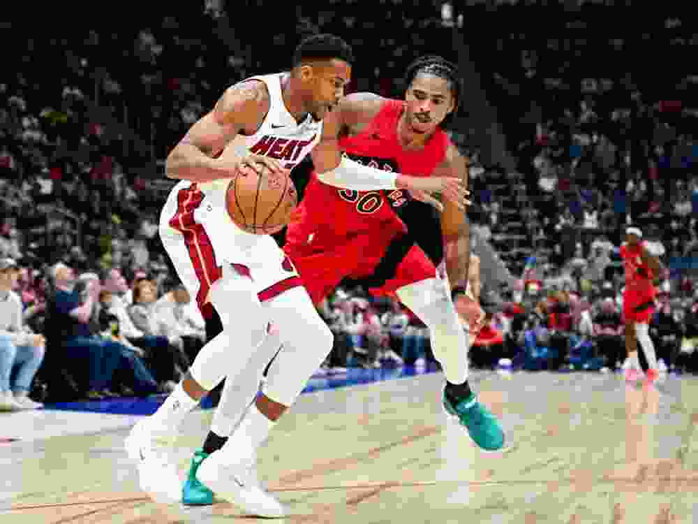 Giannis Antetokounmpo of the Miami Heat