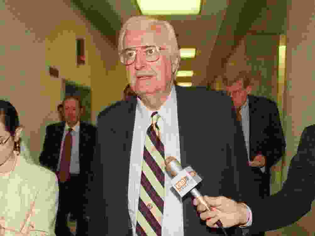 Former U.S. politician Henry Hyde.