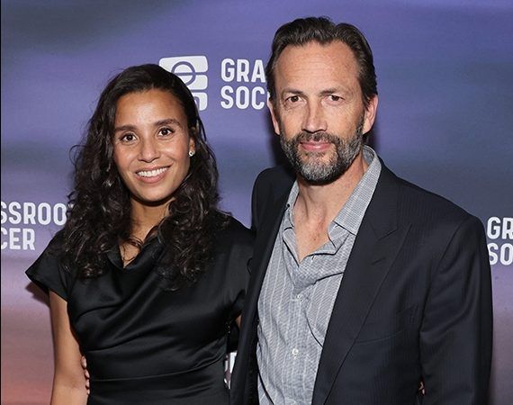 Marilee Fiebig and Andrew Shue