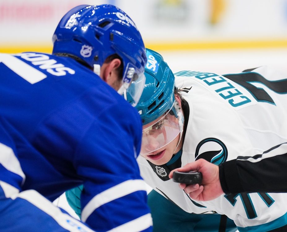 Maple Leafs versus Sharks