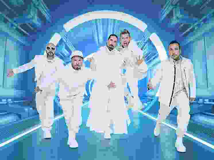 Backstreet Boys poster for “Into the Millennium – Homecoming: Live in Canada” shows.