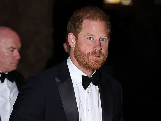 The Duke of Sussex attends the "United For Freedom" Gala at Imperial War Museum on October 1, 2026 in London, England.