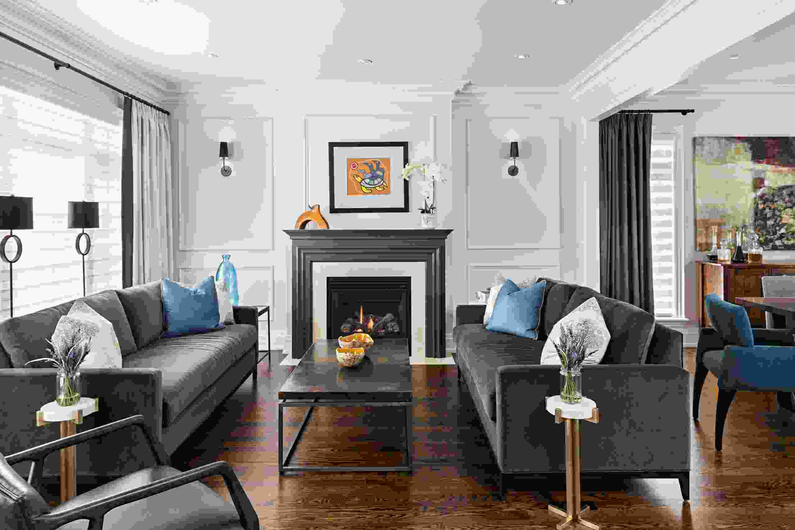Interior designer Jane Lockhart recommends selecting a single, continuous colour to spread through décor items. GILLIAN JACKSON