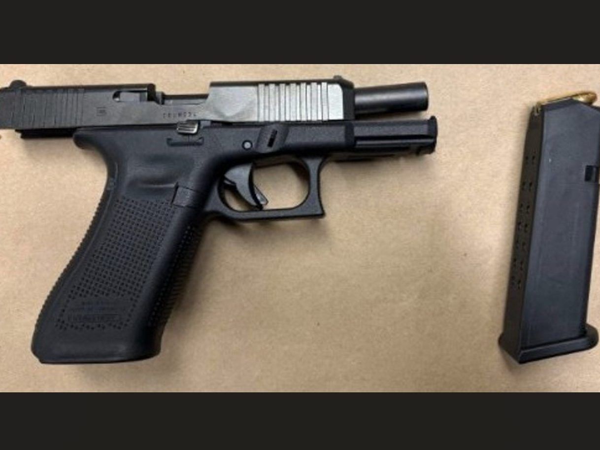 Loaded gun seized 3