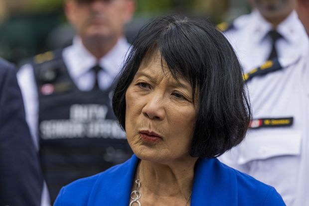 Mayor Olivia Chow. As part of her community safety pledges, the mayor says she will re-open 54 Division in East York as a standalone unit by 2030.