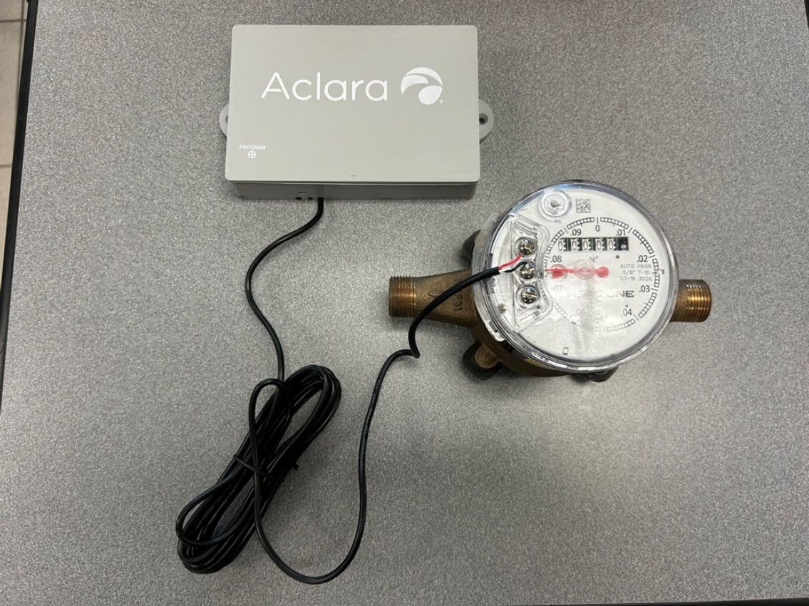 Aclara water meter unit