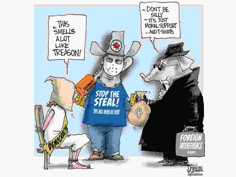 Tim Dolighan cartoon for Oct. 6, 2026.
