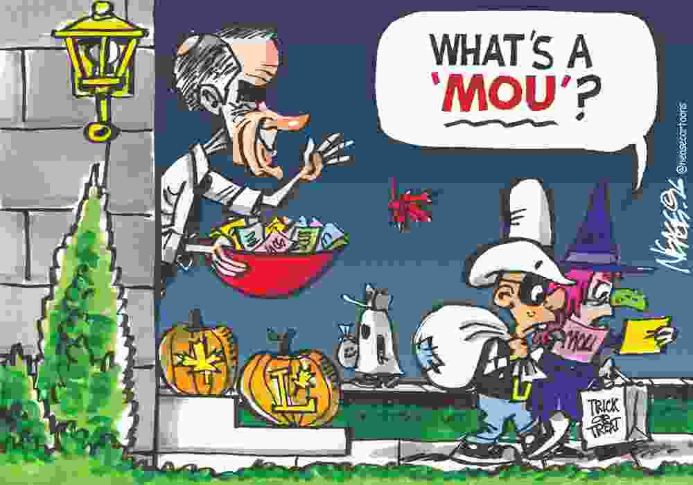 Steve Nease cartoon, Oct. 14, 2026