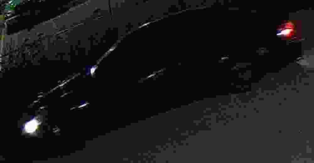The suspect vehicle sought in connection with the Second Harvest theft.
